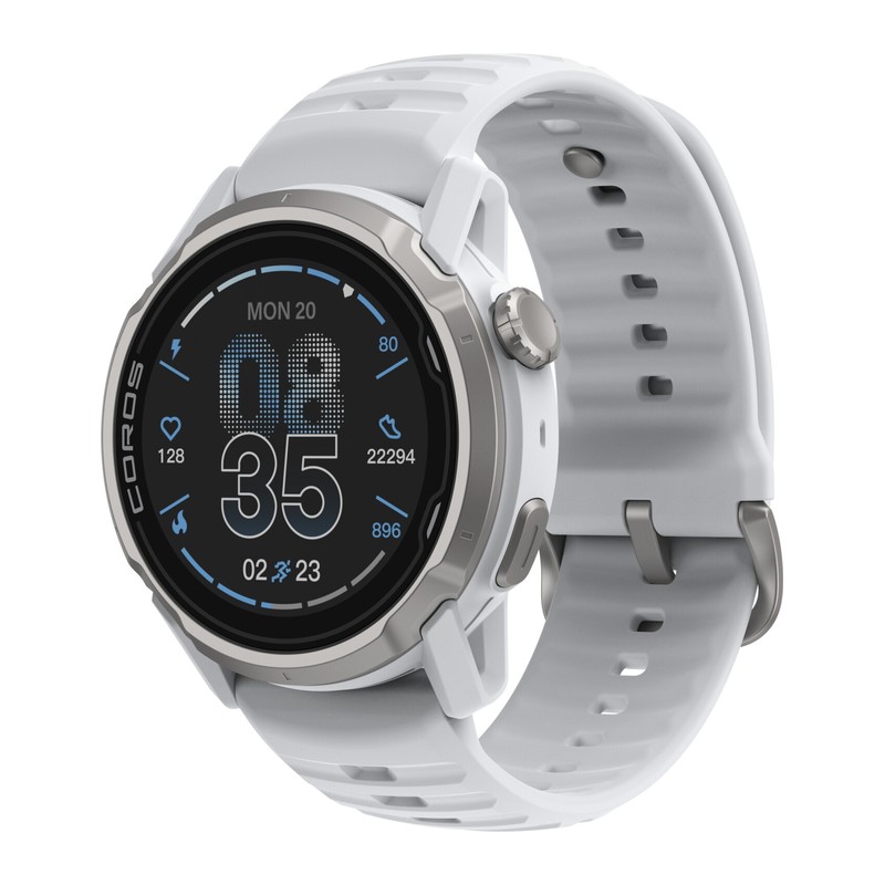Montre GPS Coros Apex 4 – 46 mm, Blanc