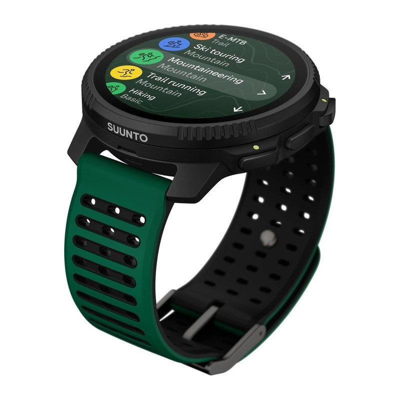 Montre GPS Suunto Vertical 2 – 49 mm, Acier, Vert pin