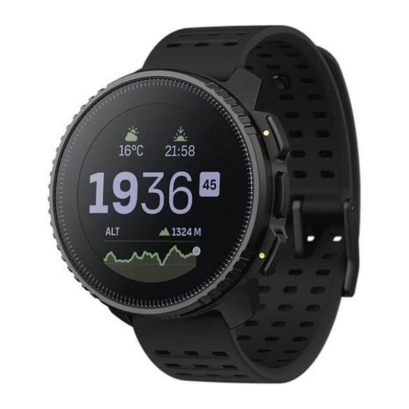 Montre GPS Suunto Vertical – 49 mm, Acier, Noir intégral