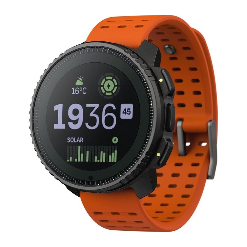 Montre GPS Suunto Vertical – 49 mm, Acier, Solar, Canyon (orange)