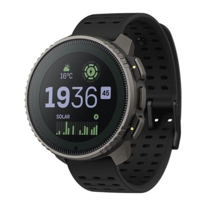 Montre GPS Suunto Vertical – 49 mm, Titane, Solar, Noir