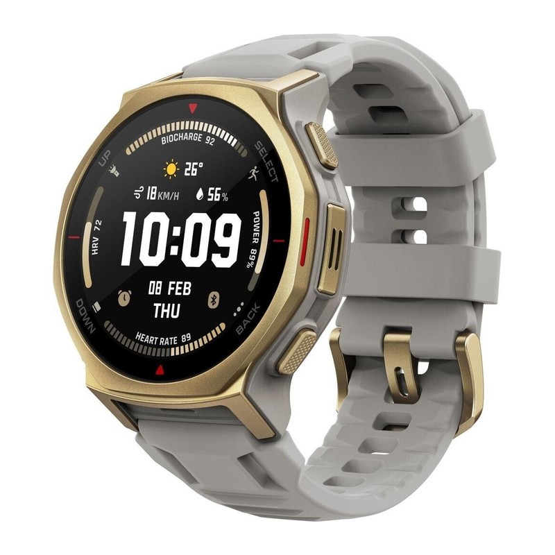 Montre GPS Amazfit T-Rex 3 Pro – 44 mm, Or arctique