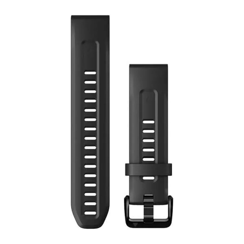Bracelet Garmin QuickFit 20 mm – silicone noir