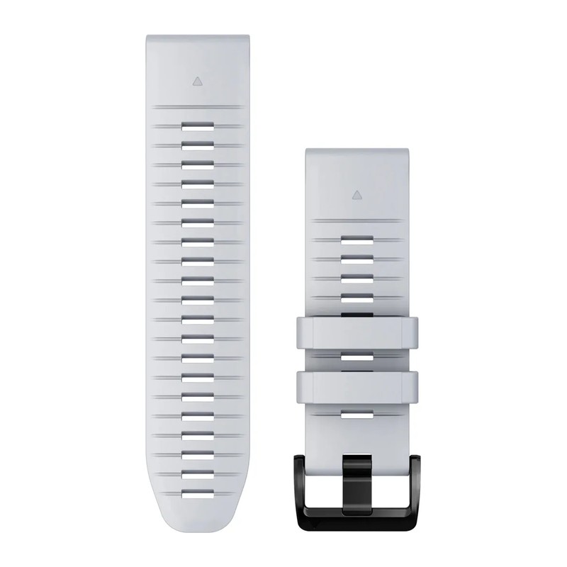 Bracelet de montre Garmin QuickFit 26 mm – silicone blanc