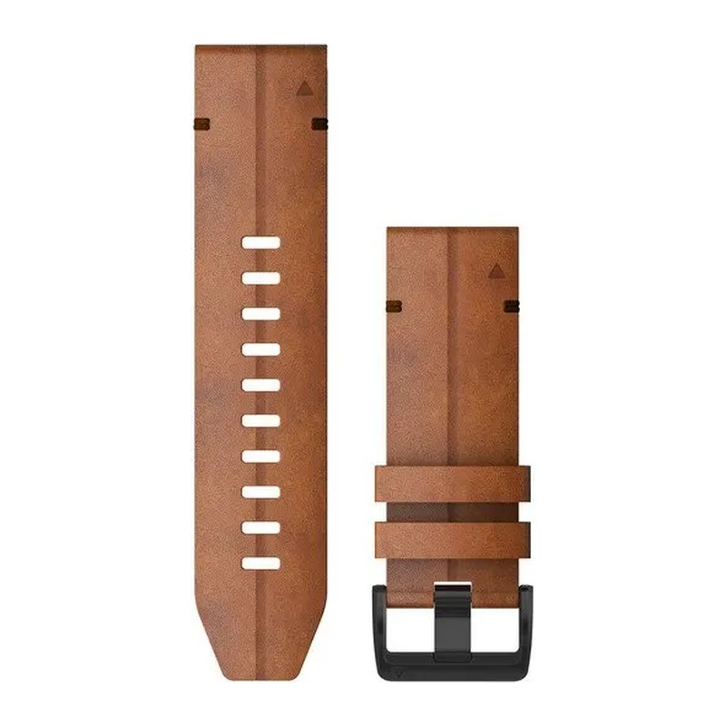 Bracelet de montre Garmin QuickFit 26 mm – cuir marron