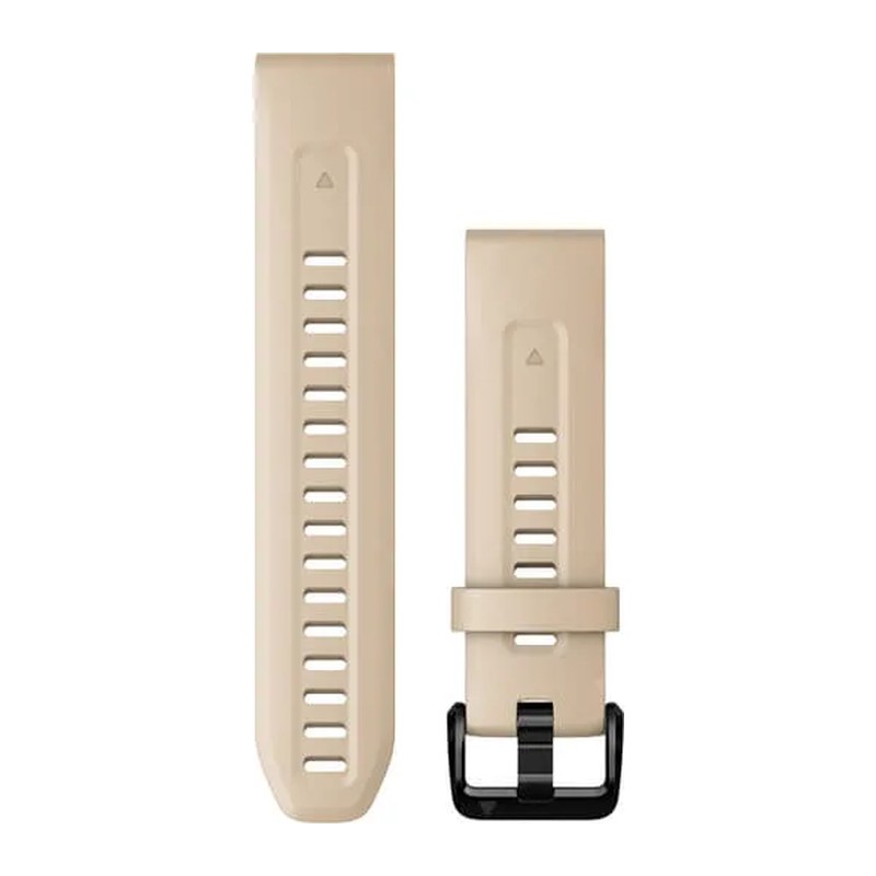 Bracelet de montre Garmin QuickFit 20 mm – silicone beige crème