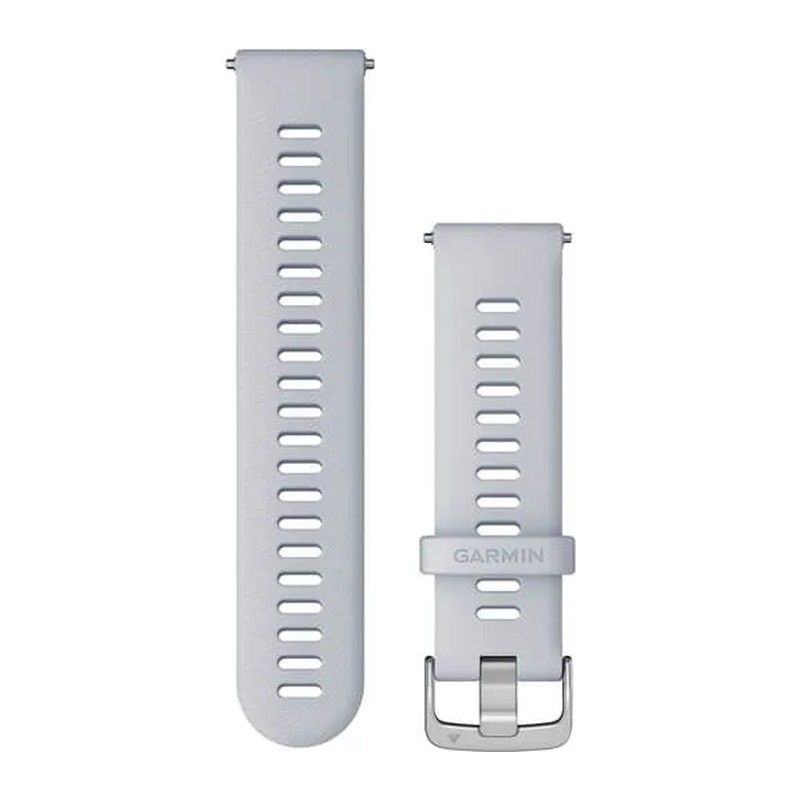 Bracelet de montre Garmin Quick Release 22 mm – silicone blanc