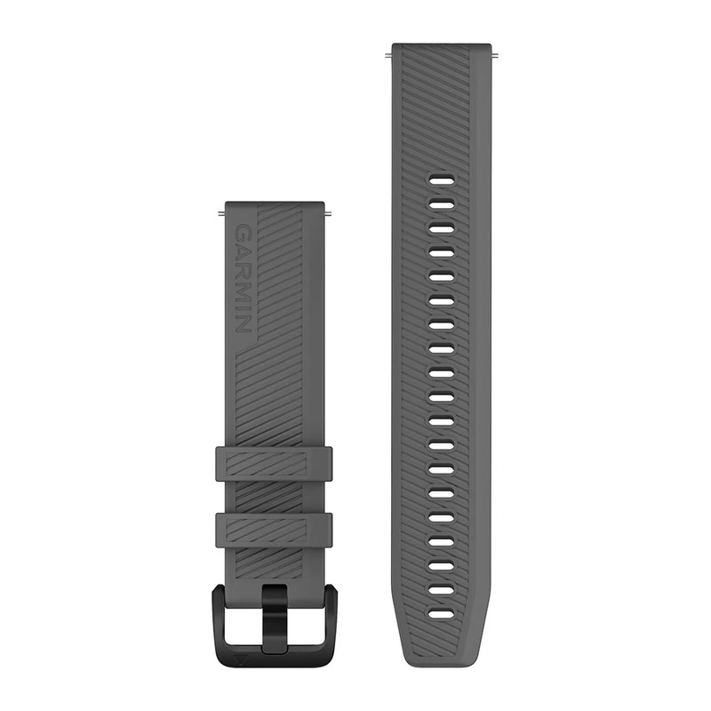 Bracelet de montre Garmin Quick Release 20 mm – silicone gris