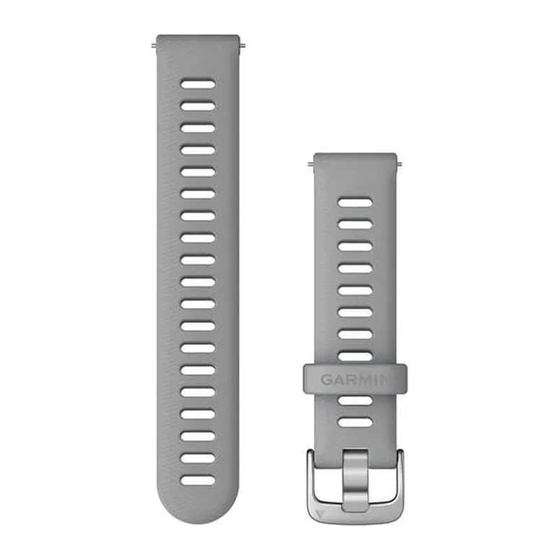 Bracelet de montre Garmin Quick Release 18 mm – silicone gris