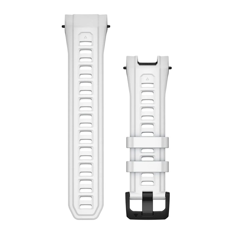 Bracelet Garmin 26 mm pour Instinct 3 – 50 mm – silicone blanc
