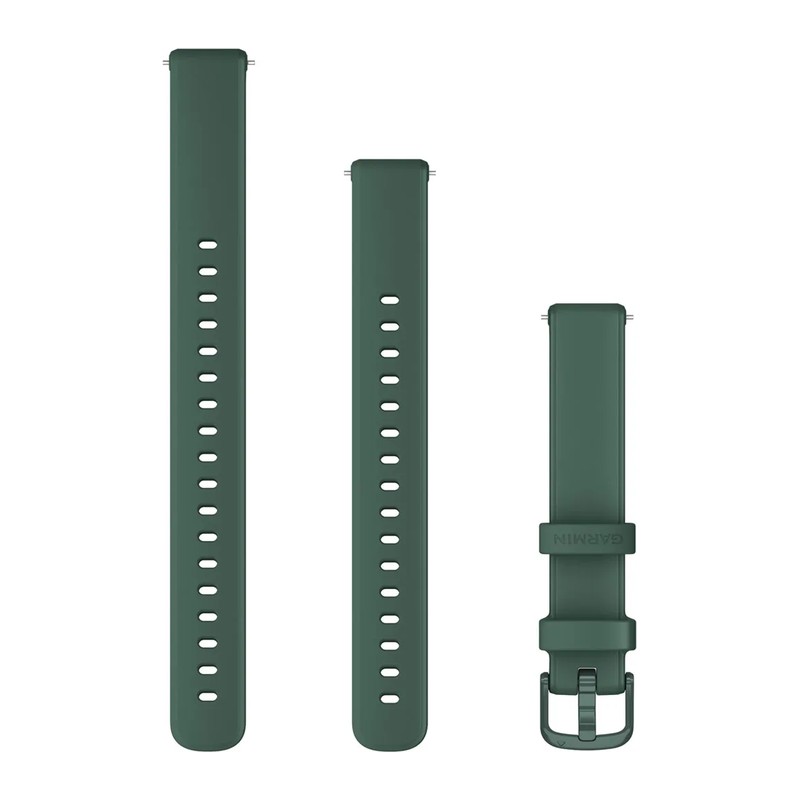 Bracelet Garmin 14 mm pour Lily 2 – silicone vert sapin