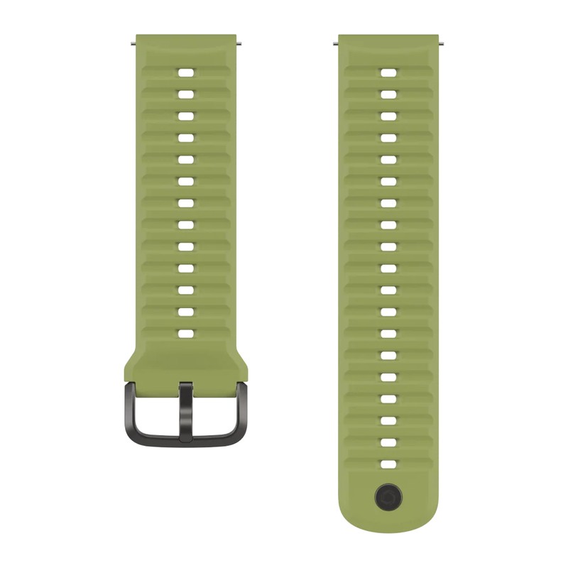 Bracelet COROS 24 mm – silicone vert olive