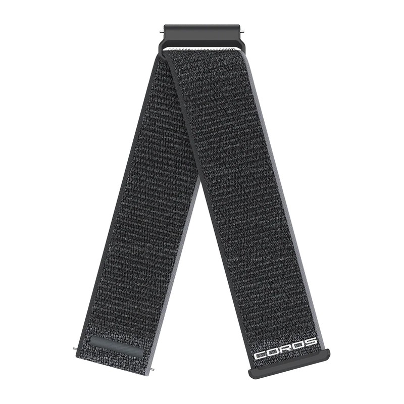 Bracelet COROS 24 mm – nylon noir