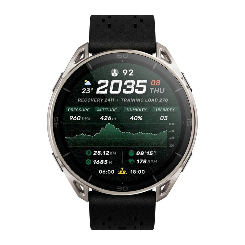 Montre GPS Amazfit Cheetah 2 Ultra, Titane