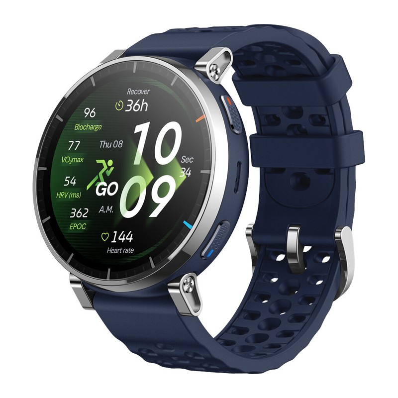 Montre connectée Amazfit Active 3 Premium, Bleu Atlas
